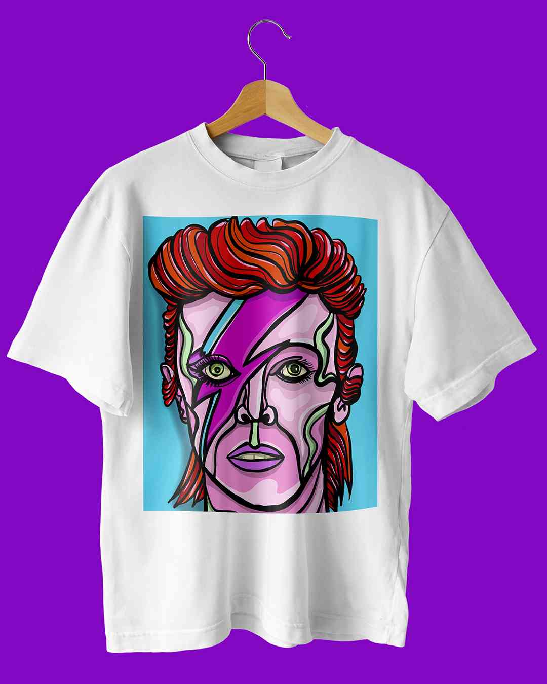 Polera David Bowie